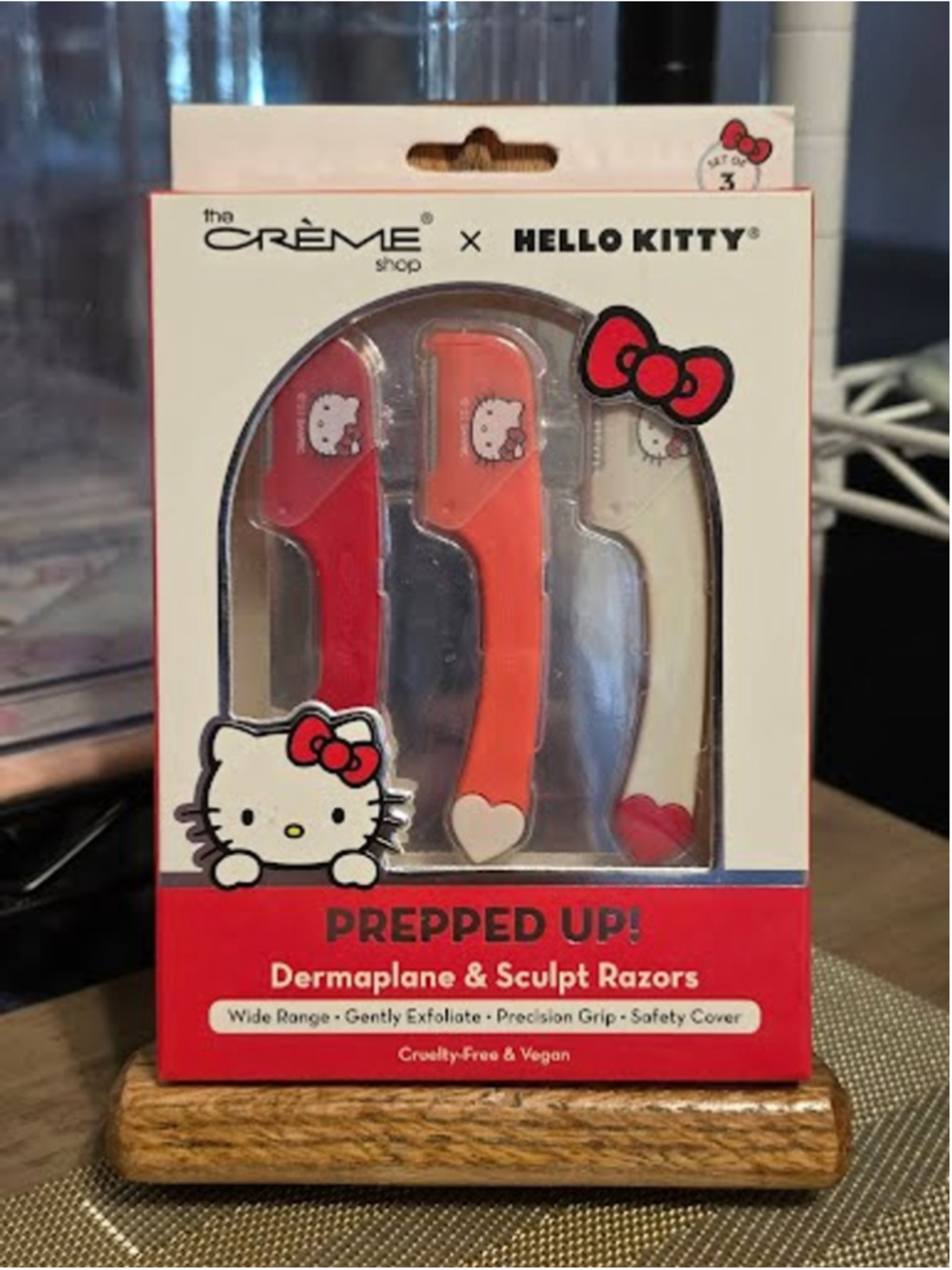 #TCS-2235 The Creme Shop Prepped Up and Dermaplane & Sculpt Razors 3 Pack